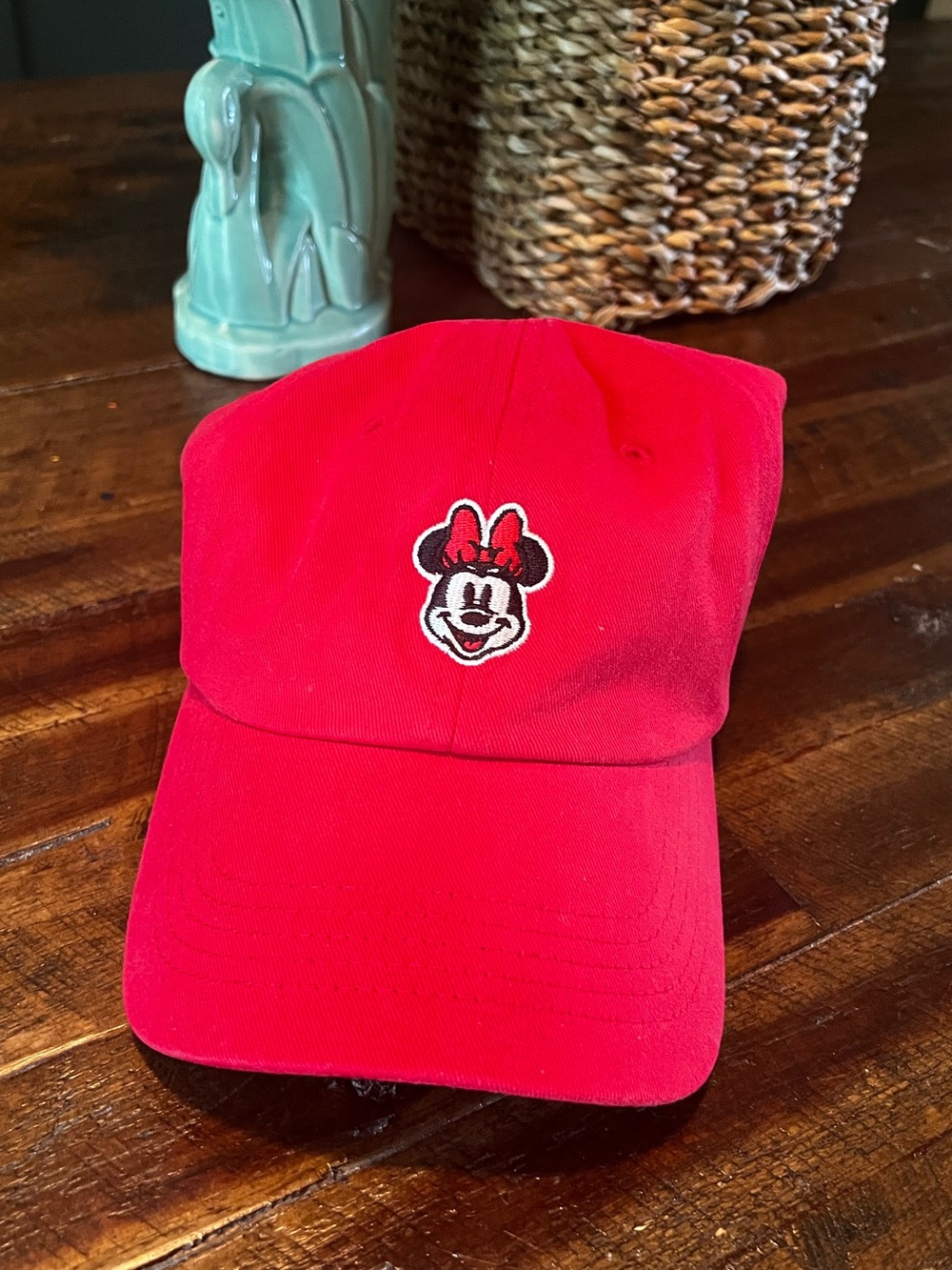 GAP Red Minnie Mouse Baseball Cap